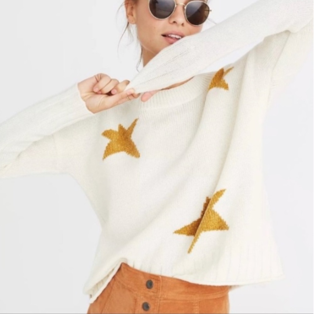 Madewell Star Merino Wool sweater